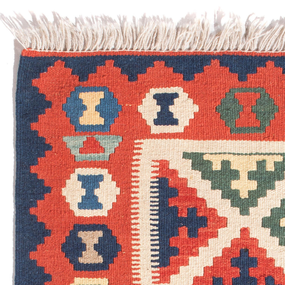 Kelim Teppich - Oriental - 94 x 70 cm - mehrfarbig