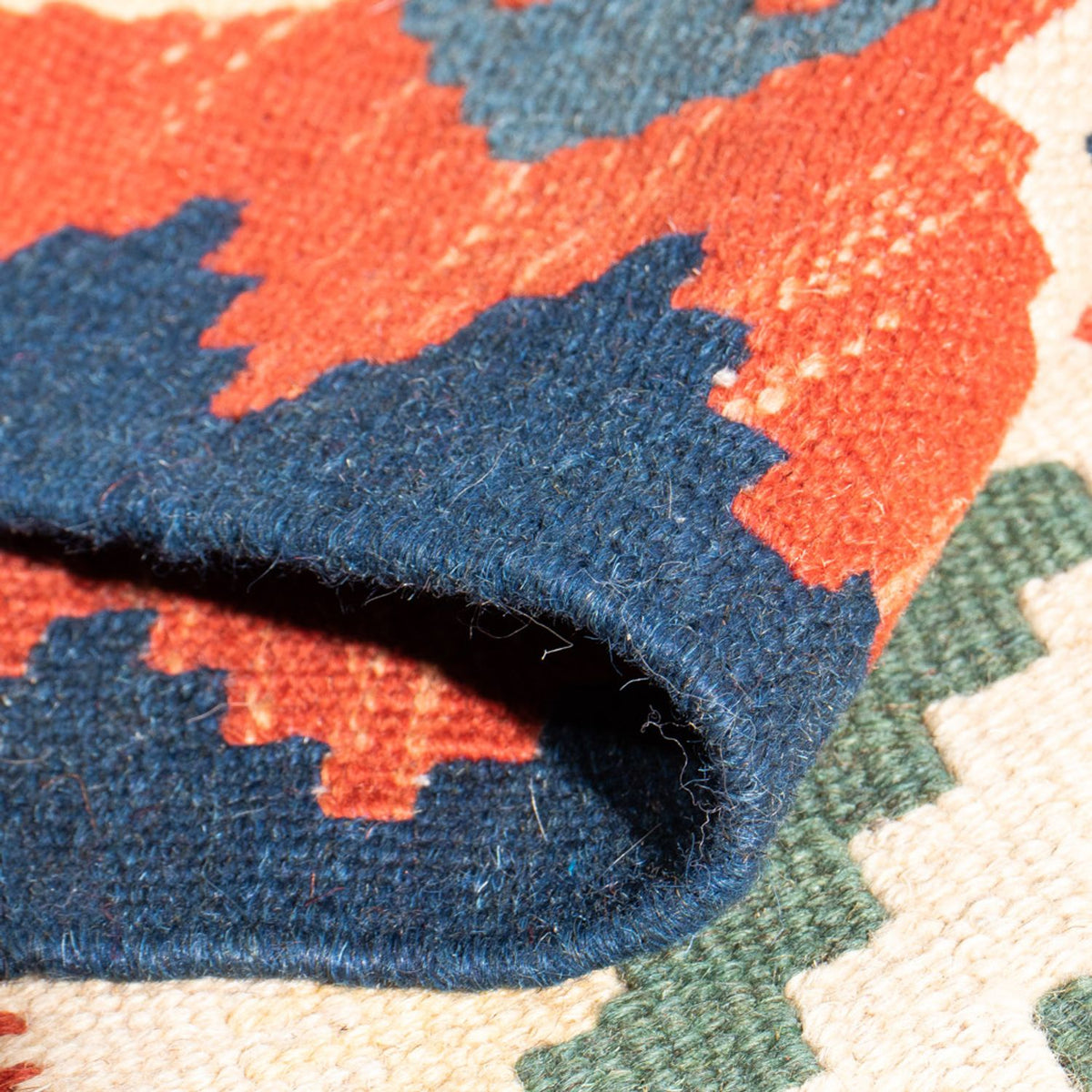 Kelim Teppich - Oriental - 94 x 70 cm - mehrfarbig