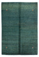 Gabbeh Teppich - Perser - 204 x 149 cm - blau