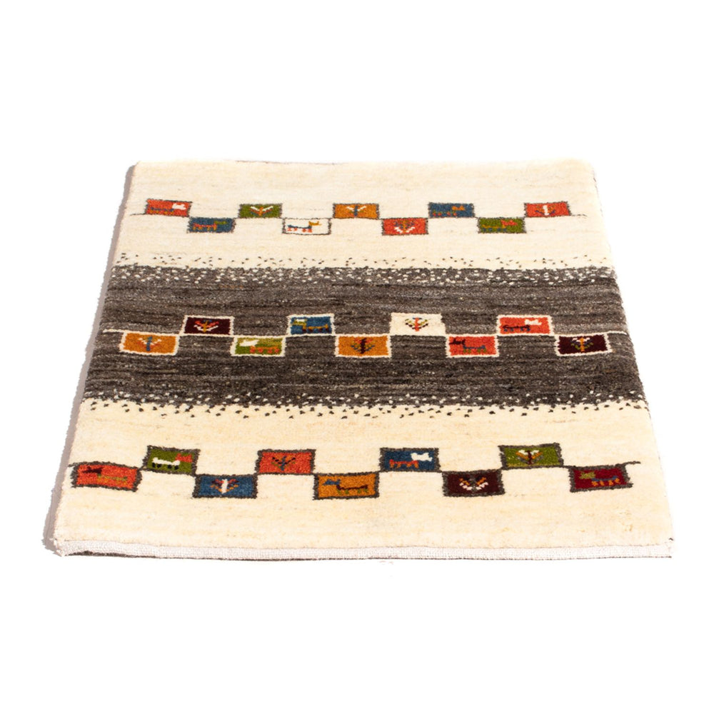 Gabbeh Teppich - Perser - 92 x 63 cm - mehrfarbig