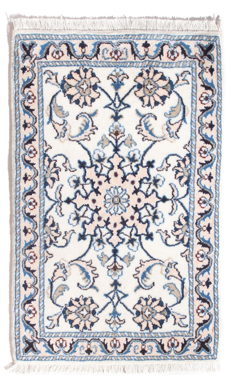Perserteppich - Nain - 90 x 60 cm - creme