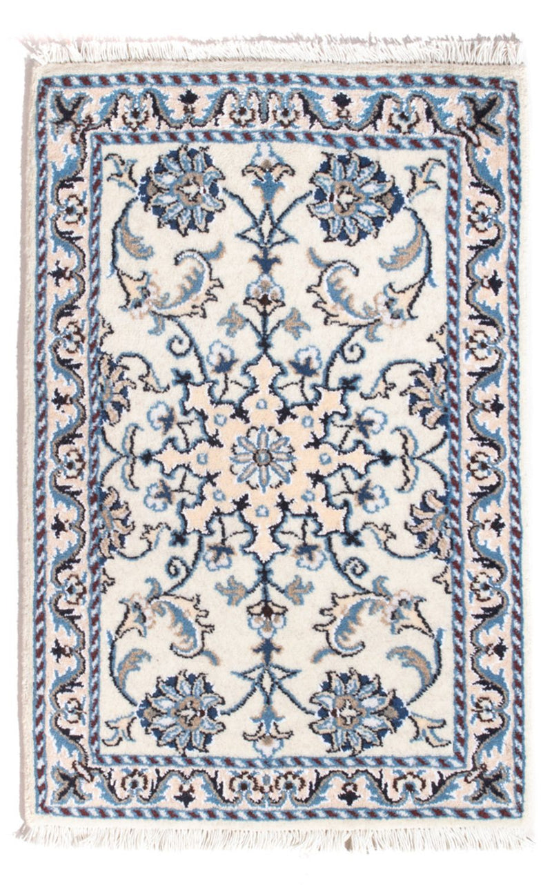 Perserteppich - Nain - 90 x 60 cm - creme
