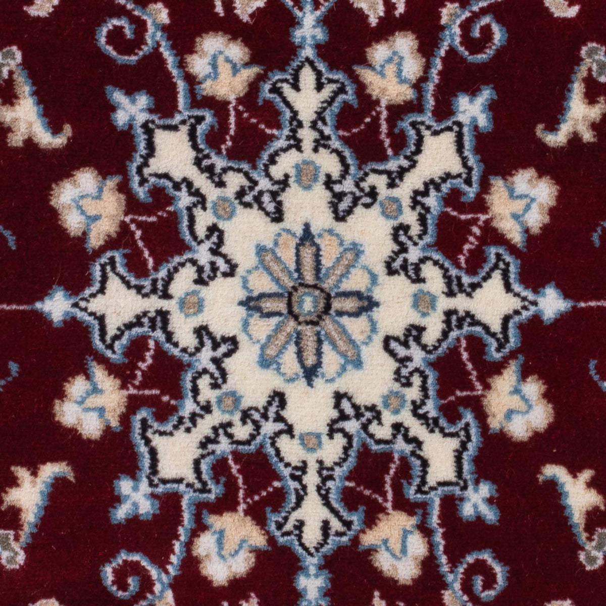 Perserteppich - Nain - 90 x 60 cm - rot