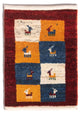 Tapis Gabbeh persan Tapis 60x40cm - Perserteppich Wollteppich