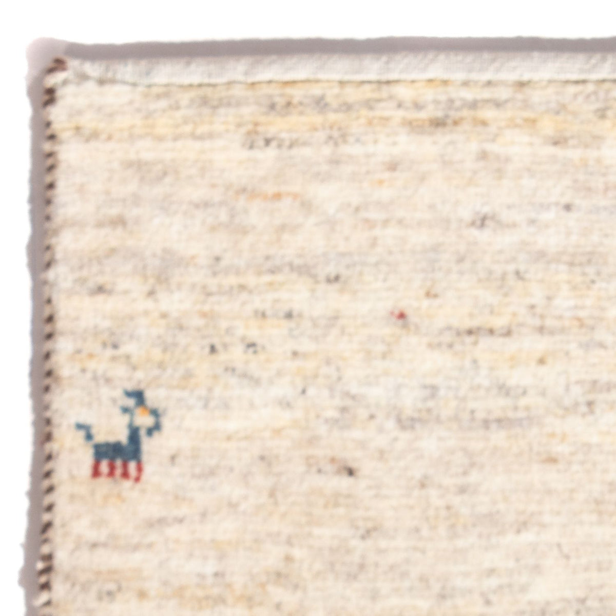 Gabbeh Teppich - Perser - 60 x 40 cm - creme