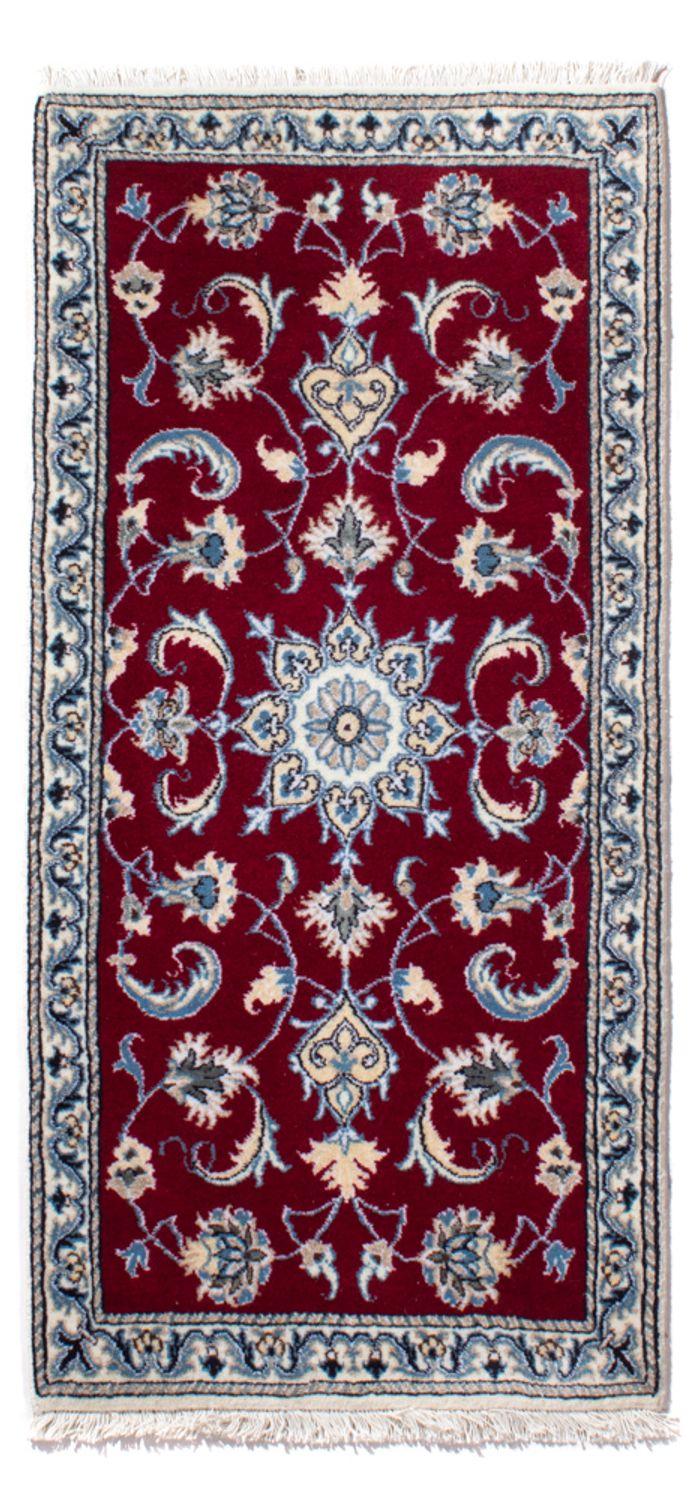 Perserteppich - Nain - 136 x 66 cm - rot