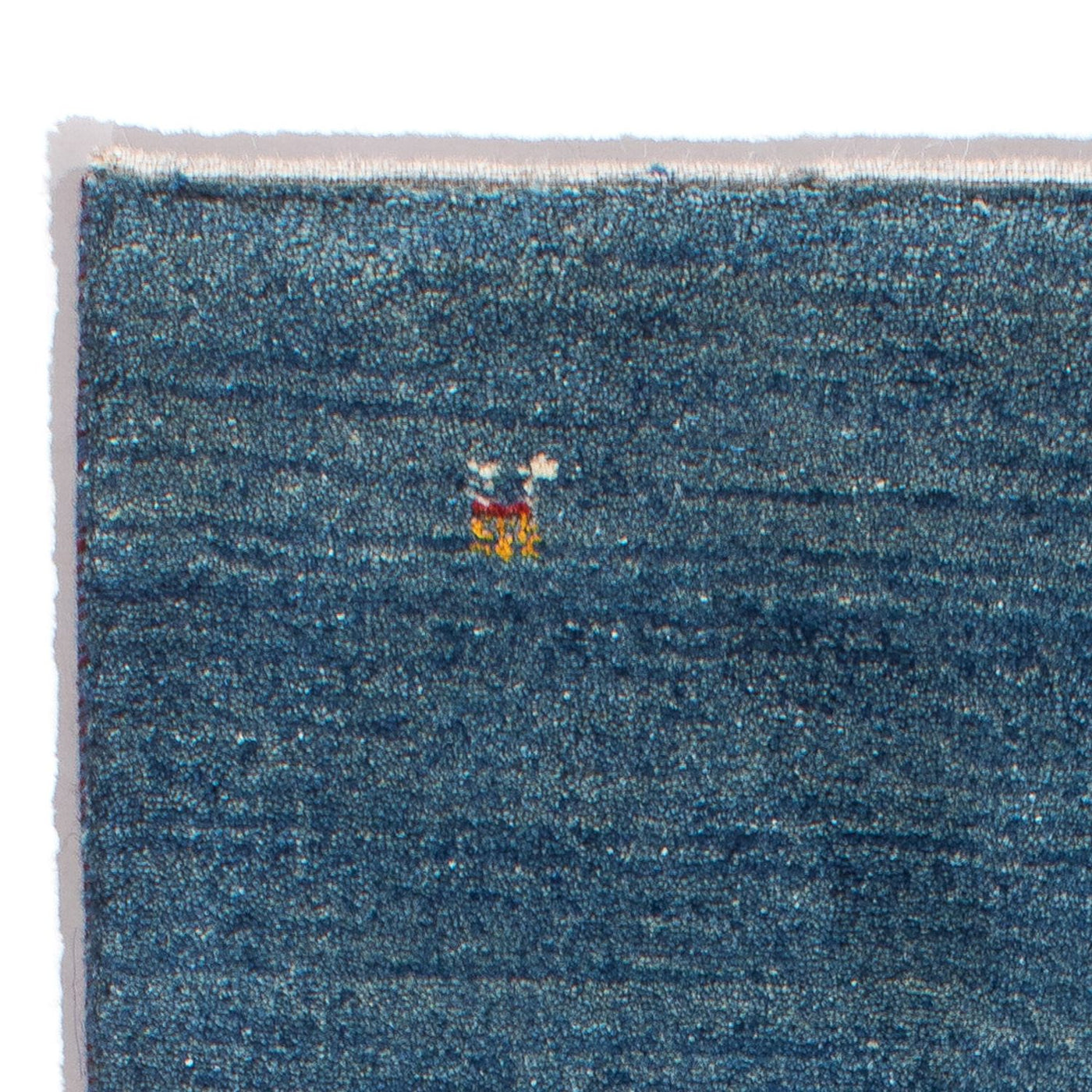 Gabbeh Persisch Teppich 140x69cm - Perserteppich Wollteppich
