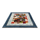 Gabbeh Teppich - Perser - 197 x 156 cm - blau