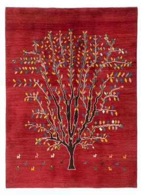 Tappeto Gabbeh - Persero - 204 x 150 cm - rosso