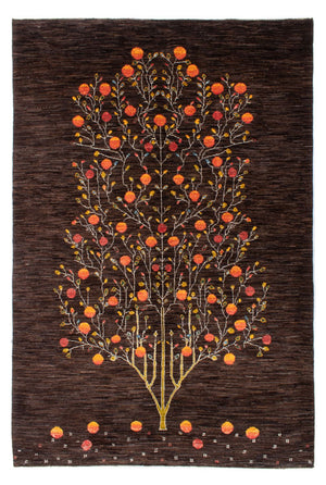 Gabbeh Teppich - Loribaft Perser - 260 x 172 cm - braun
