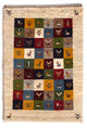 Tapis Gabbeh persan Tapis 90x62cm - Perserteppich Wollteppich