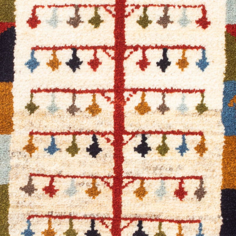 Gabbeh Teppich - Perser - 88 x 61 cm - mehrfarbig