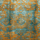 Designer Teppich - 300 x 250 cm - türkis