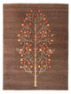 Designer Teppich - 249 x 187 cm - braun