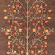 Designer Teppich - 249 x 187 cm - braun