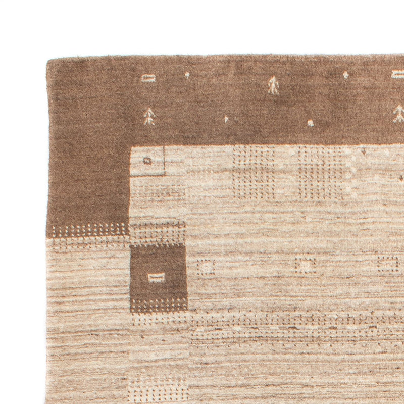 Gabbeh Teppich - Loribaft Softy - 198 x 126 cm - beige