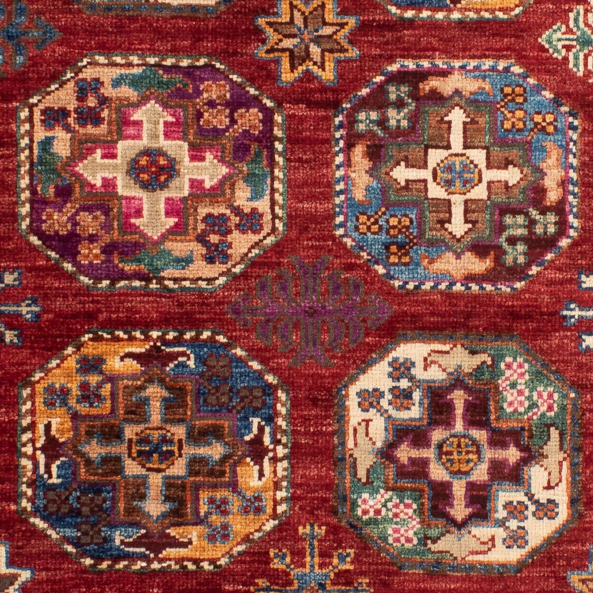 Ziegler Teppich - Ariana - 117 x 80 cm - dunkelrot