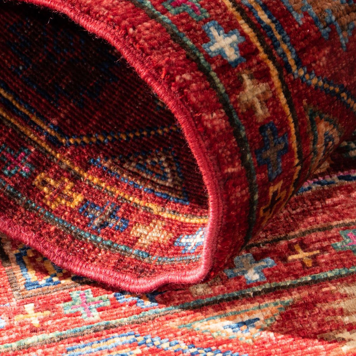 Ziegler Teppich - Ariana - 117 x 80 cm - dunkelrot