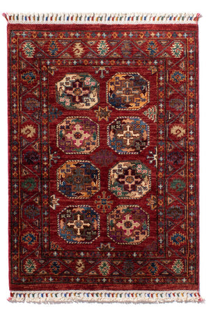 Ziegler Teppich - Ariana - 116 x 80 cm - dunkelrot