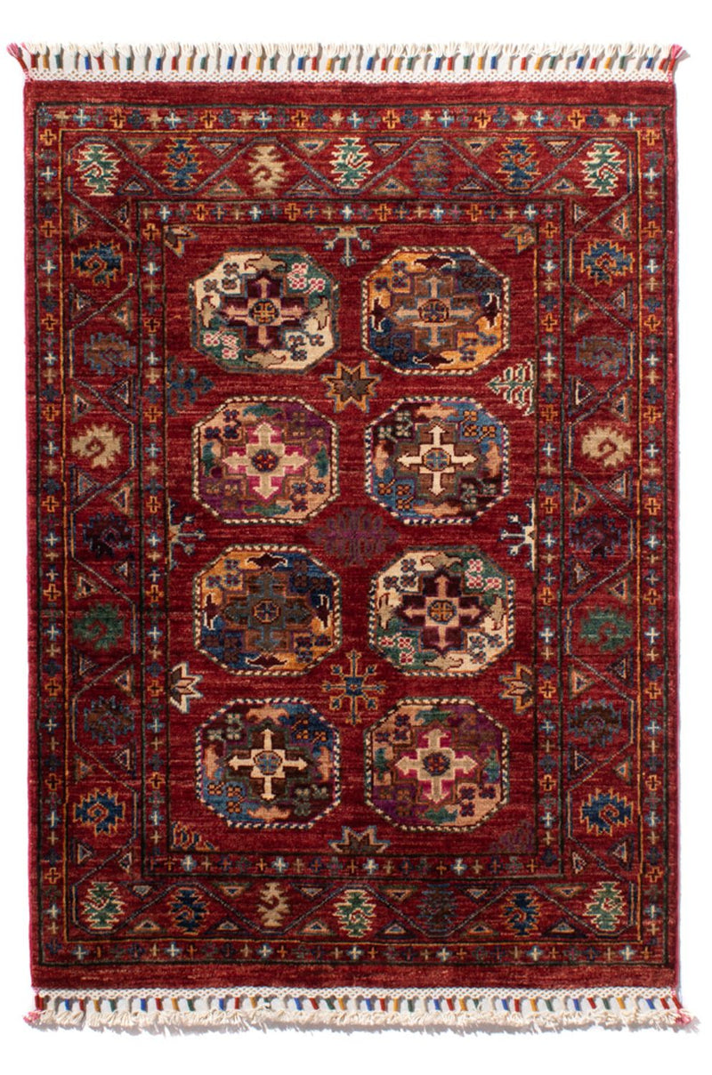 Ziegler Teppich - Ariana - 116 x 80 cm - dunkelrot