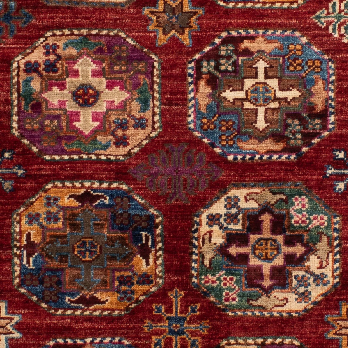 Ziegler Teppich - Ariana - 116 x 80 cm - dunkelrot