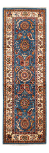 Ariana Tapis 88x239cm - Tapis oriental - bleu clair - Tapis de couloir / Bleu clair / 88 x 239 cm Tapis de couloir