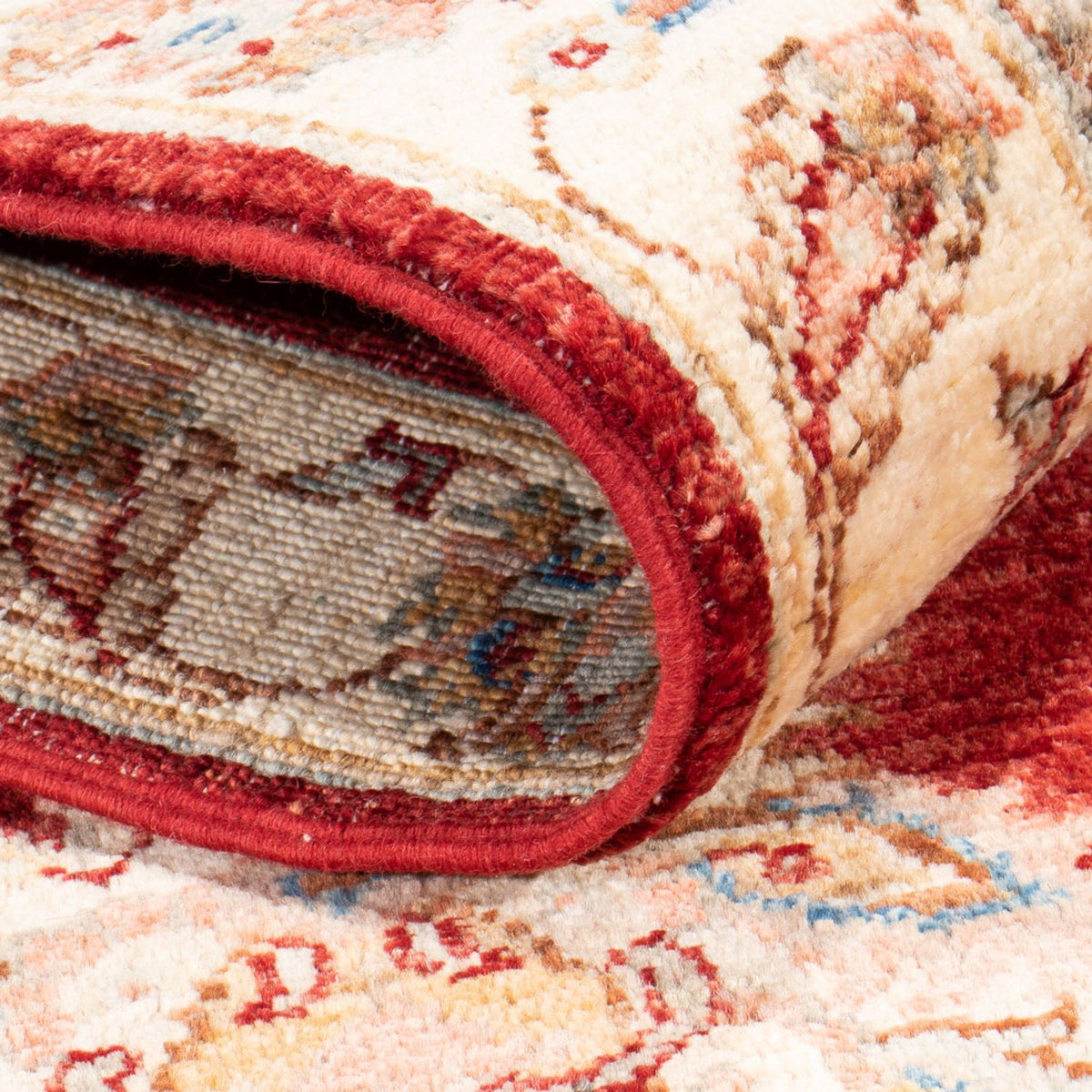 Ziegler Teppich - 175 x 62 cm - rot