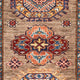 Läufer Ziegler - Kazak - 254 x 79 cm - natur