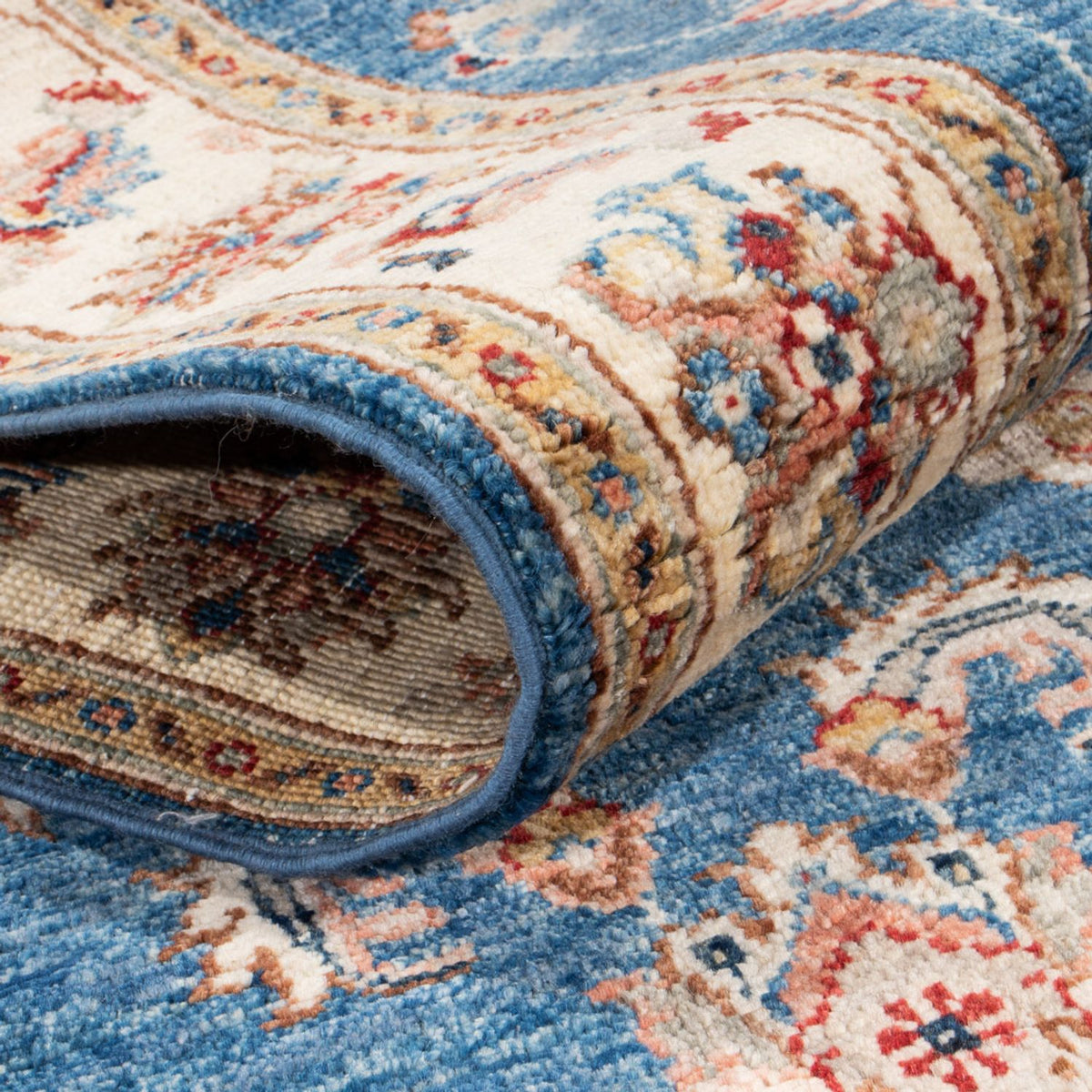 Läufer Ziegler - 314 x 81 cm - blau