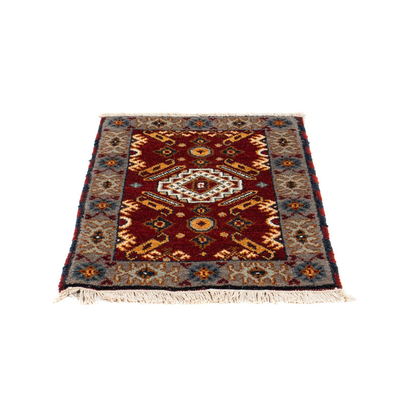 Orientteppich - 91 x 62 cm - rot