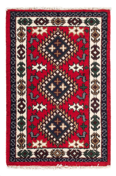 Tapis oriental 60x90cm - rouge