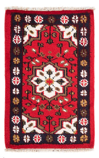 Tapis oriental - 90 x 60 cm - rouge