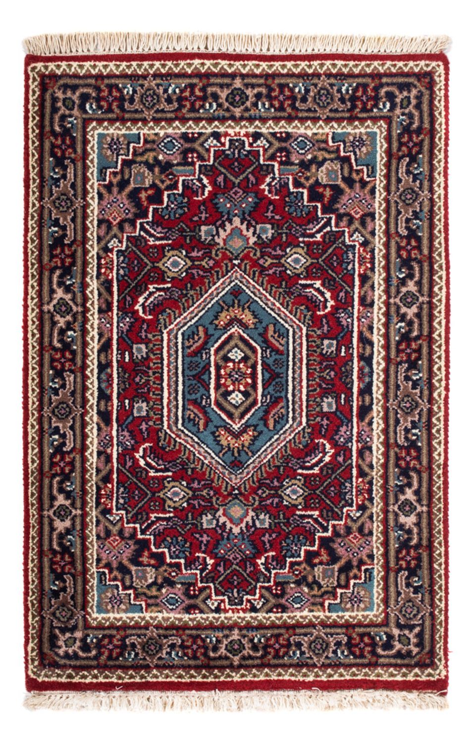 Orientteppich - Bidjar - Indus - 90 x 60 cm - rot