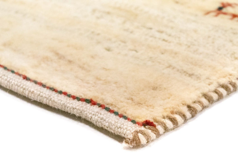 Gabbeh Teppich - Perser 215 x 75 cm - beige