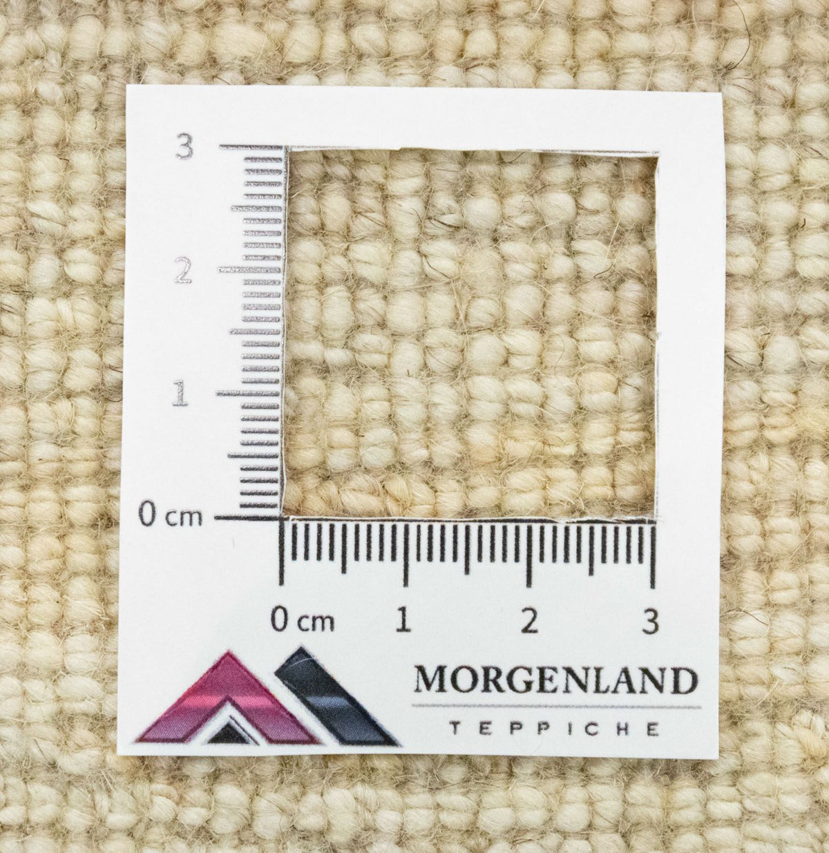 Gabbeh Teppich - Perser 215 x 75 cm - beige