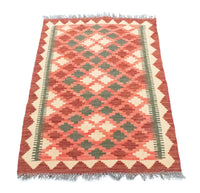 Tapis Kelim - Oriental - 90 x 60 cm - marron