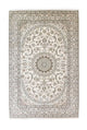 Tapis persan - Nain - Royal - 304 x 200 cm - blanc naturel