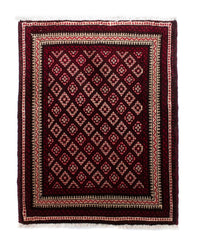Tapis Belutsch - 83 x 68 cm - marron
