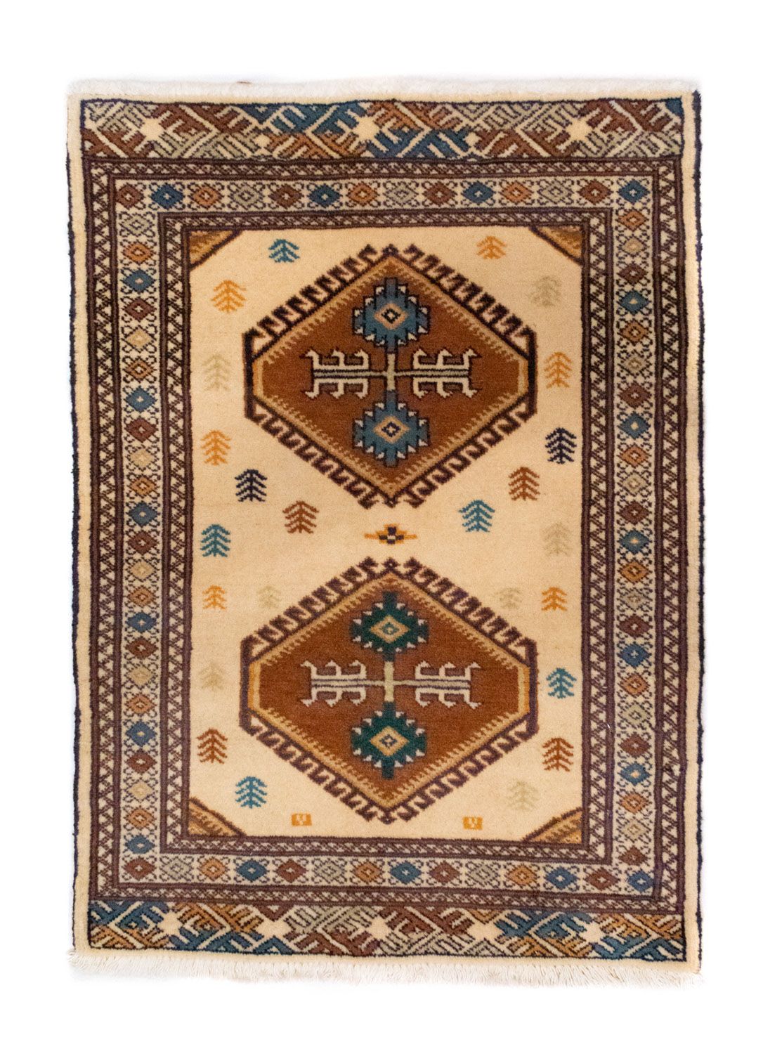 Turkaman Teppich 88 x 63 cm