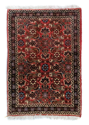Perserteppich - Bidjar 60 x 40 cm - rot
