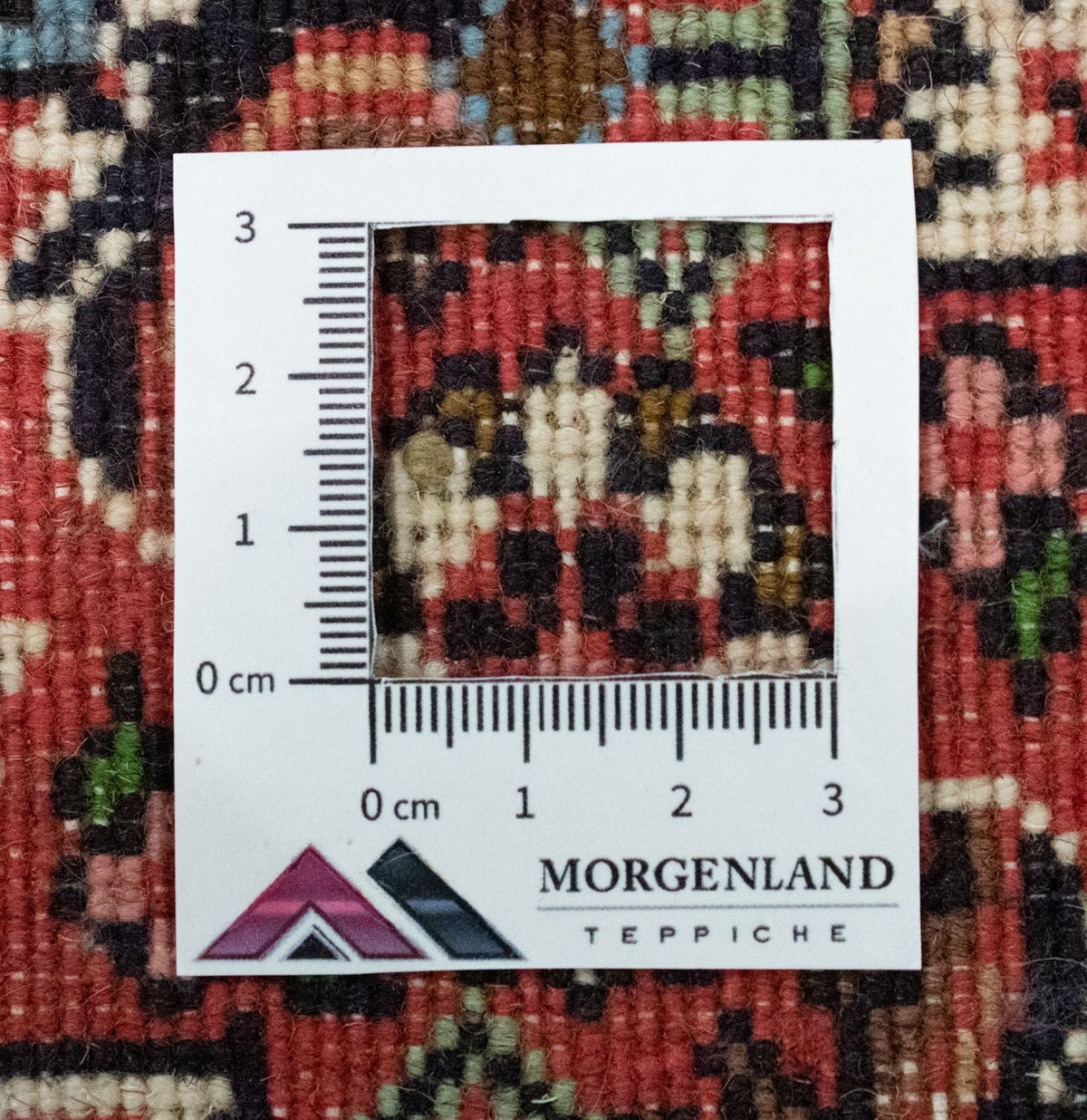 Perserteppich - Bidjar 60 x 40 cm - rot