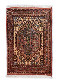 Tapis persan - Bidjar - 60 x 40 cm - marron