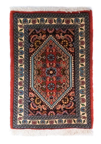 Tapis persan - Bidjar - 60 x 40 cm - rouge