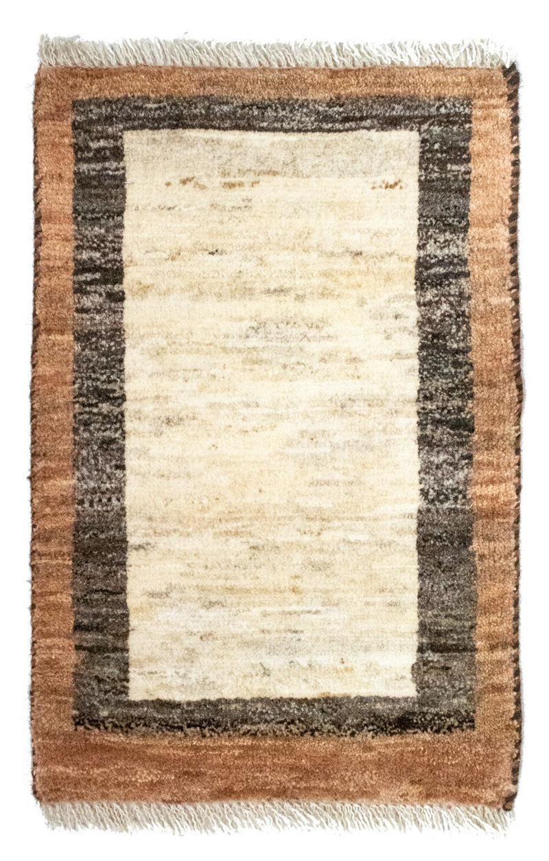 Gabbeh Teppich - Perser 60 x 40 cm - beige