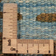 Läufer Kelim - Splash - 207 x 101 cm - mehrfarbig