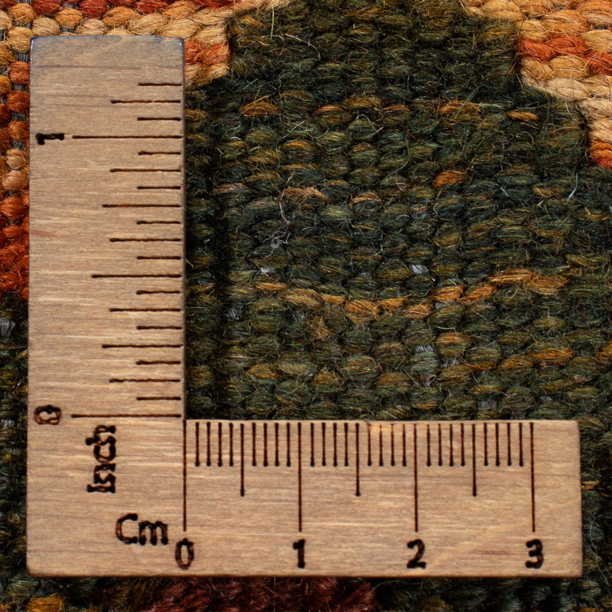 Kelim Teppich - Splash - 204 x 158 cm - mehrfarbig