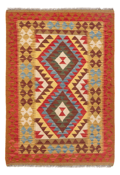 Kelim Maimene Teppich 102x155cm - Wollteppich