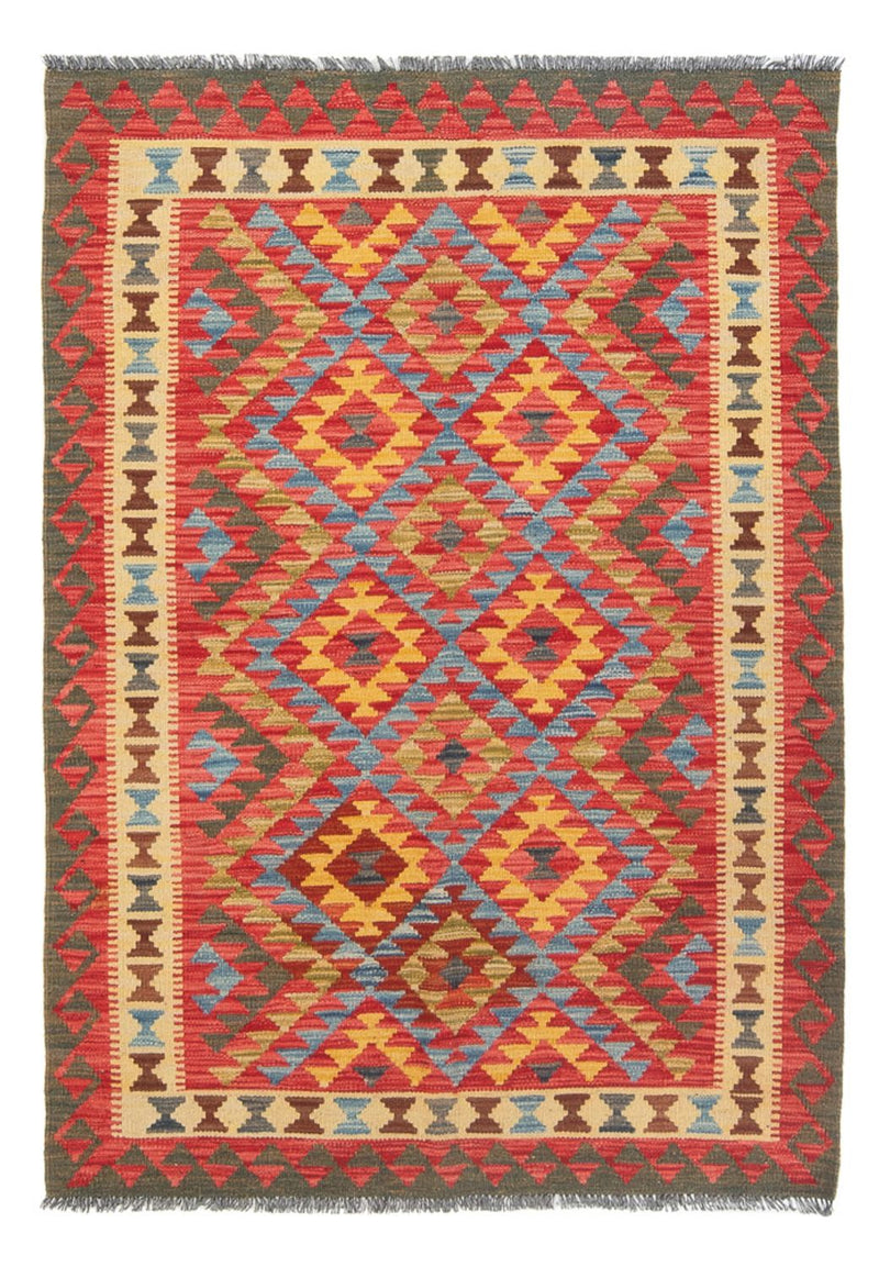 Kelim Teppich - Splash - 152 x 112 cm - mehrfarbig