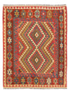 Kilim Maimana Tapis 148x198cm - Tapis en laine - multicolore - Rectangle / Multicolore / 148 x 198 cm Rectangle
