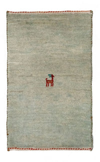 Tapis Gabbeh - Persan - 60 x 40 cm - multicolore